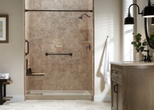 stone shower surrounds